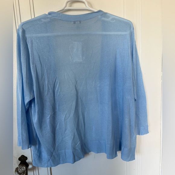 C est 1948 size 26/28W light blue thin sweater, delicate - Picture 2 of 4